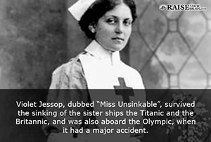 jessop violet unsinkable miss britannic interesting known facts random little survived sinking dubbed titanic ships sister also